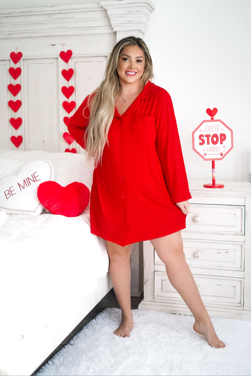 red-rib-women-s-dream-gown Dream-Big-Little-Co-pajama-baby-blanket